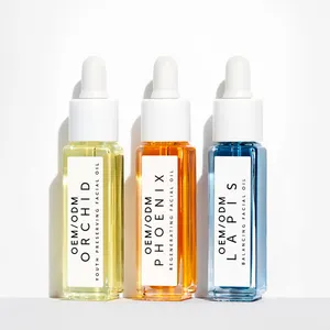 QQLR High Quality 100% Pure Natural Private Label Vegan Face Oil Serum Hydrating Face Panting Oil