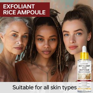 プライベートブランド スキンケア ハイドレーティング ピールショット グロー ヒアルロン酸 ライスペプチド 角質除去 アンプル フェイシャルセラム - Product Image 5