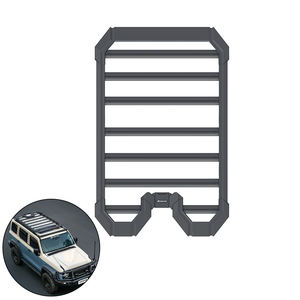Haute qualité voiture <span class=keywords><strong>acier</strong></span> rack rails de <span class=keywords><strong>toit</strong></span> support de <span class=keywords><strong>toit</strong></span> barre transversale ouverte porte-bagages raquette pour réservoir 300 rack plateau de <span class=keywords><strong>toit</strong></span> - Product Image 2