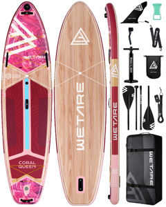 Directo de fábrica al por mayor OEM SUP Board 11 '6 "* 35" * 6 "Tamaño ancho inflable Stand up Paddle Board SUP Board para deportes acuáticos - Product Image 1