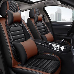 Fundas universales de cuero para asientos de coche, accesorios interiores de lujo para Mustang - Product Image 4