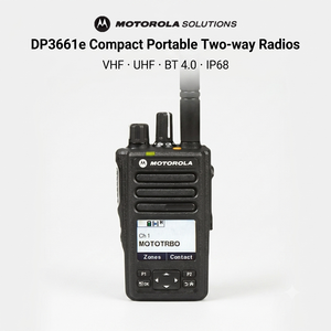 Radios Bidireccionales Portátiles Compactos DP3661e con Pantalla a Color, Resistentes al Agua IP68, XIR E8628I de Largo Alcance - Product Image 1
