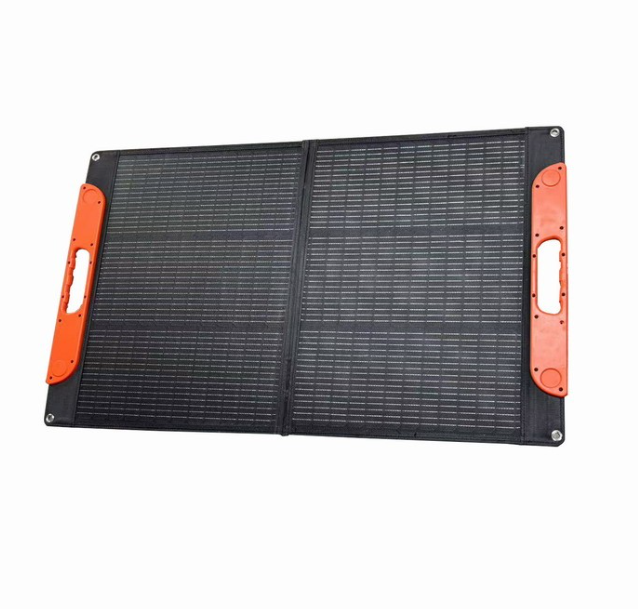 High Efficiency 100W Portable Folding Blanket ETFE Ultra Light Ultra Thin Solar Panel Kit for Caravan ,camping