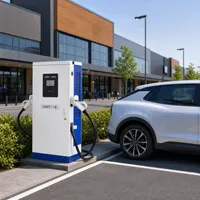 Station de recharge rapide DC intégrée CE ISO9001 pour véhicules électriques 60-240kW Double connecteur OCPP 1.6J IP54 OEM ODM Usine certifiée State Grid