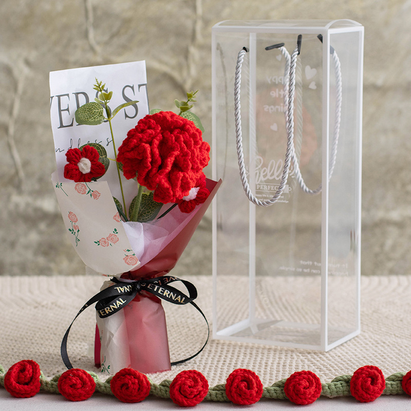 Carnation - Petite cage pour animaux rouge