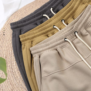 Shorts de bain grande taille personnalisés respirants en polyester/nylon style anglais à taille haute avec cordon de serrage – Vente en gros - Product Image 2