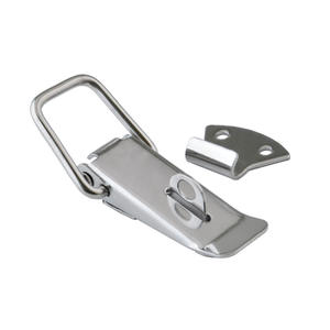 Boucle à ressort en acier inoxydable 304 76*26 pour bagages, chaîne, clip, pour quincaillerie marine, y compris les valises de transport, les boîtes à outils, les cadenas - Product Image 1