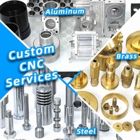 Combinaison de fraiseuses CNC personnalisées Kit d'usinage Services à guichet unique Traitement de pièces métalliques non standard de haute précision