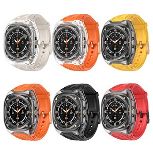 Correa de reloj de acero inoxidable integrada Correa de reloj de sublimación de <span class=keywords><strong>20mm</strong></span> con adaptadores para Samsung S24 Ultra Galaxy 7 - Product Image 3