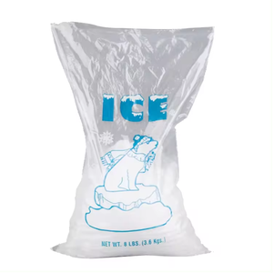 Novo Design de Cubo de Gelo Médico Descartável de Plástico 8 lb 10 lb em Saco Retortável para Embalagem de Vodka, Água Mineral, Cerveja, Champanhe e Tequila - Product Image 4