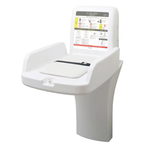 Mesa Cambiadora de Bebé Plegable de Plástico, Tipo Vertical, para Montar en la Pared, para Baño - Product Image 1