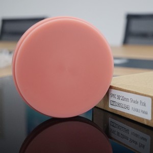Flessibile Acetalica Rosa 98 Disco Dentale CADCAM Flessibile Acetalica Per Protesi - Product Image 2