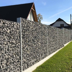 Sản xuất chuyên nghiệp của Hàn gabions lưới lồng kim loại lồng giữ lại bức tường & kim loại lồng cho đá cài đặt - Product Image 5