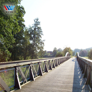 Cầu đi bộ bằng thép tiền chế giá rẻ, cầu đi bộ di động, cầu Bailey - Product Image 2