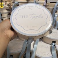 Silk Ribbon Customized Colorful Customized Drum Head Musical Instrument Wooden Party Church Playing Wedding Tambourine Price