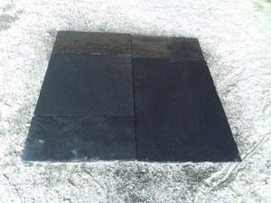 Dalles épaisses en pierre grise Blacklime de qualité supérieure, coupées à la main, motif aléatoire, résistantes à l'eau, durables, pour revêtement de sol traditionnel de villa - Product Image 2