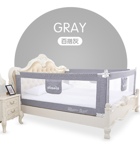 Barrière de <span class=keywords><strong>lit</strong></span> extra longue pour <span class=keywords><strong>lit</strong></span> de 1,8 m / Barrière réglable en hauteur pour tout-petit / Garde-<span class=keywords><strong>lit</strong></span> confortable pour <span class=keywords><strong>lit</strong></span> double Queen Size 0-3 ans - Product Image 3