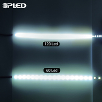 Zickzack LED-Streifen 120 LEDs/m S-Form Lichtstreifen 3M Formklebeband IP20 IP65 Zickzack LED-Streifen
