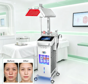 2026 Neueste Hydra-Sauerstoff-Jet 14-in-1 Gesichtsbehandlungsmaschine <span class=keywords><strong>Hyder</strong></span>-Dermabrasion-Technologie Faltenentferner Hautverjüngung Edelstahl - Product Image 1
