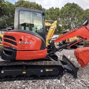 Kubota รถขุดมือสอง2024 Kx163ใช้มินิคูโบต้ารถขุด Kx163-5มือสอง Kx155 Kx163 Kx165 - Product Image 1