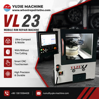 Máquina Portátil de Reparación de Llantas con Corte de Diamante YUJIE VL23 para Servicio Móvil de Llantas
