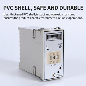 Controlador de Temperatura <span class=keywords><strong>Digital</strong></span> Inteligente PID con Ajuste de Dial E5C4, Termostato Rotatorio E5C2, Instrumento Industrial E5EN E5EM ODM - Product Image 4