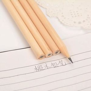 High Quality Wooden 7 Inches Hexagonal Log HB Wood Pencil <b>Sketch</b> Drawing Pencil for Students - Product Image 3