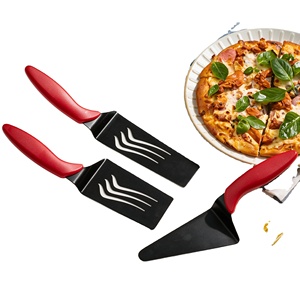 Cooking Cutter <b>Foldable</b> Long Stainless Steel Diy Pan-Fried Steak Grill <b>Bbq</b> Baking Tool Pizza Transfer - Product Image 1