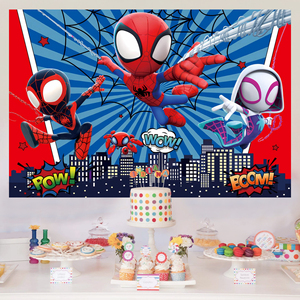 <span class=keywords><strong>Fondo</strong></span> <span class=keywords><strong>de</strong></span> Dibujos Animados <span class=keywords><strong>de</strong></span> Spider-Man, Pancarta <span class=keywords><strong>de</strong></span> Pared <span class=keywords><strong>de</strong></span> Spider-Man, <span class=keywords><strong>Fondo</strong></span> <span class=keywords><strong>para</strong></span> Fiestas <span class=keywords><strong>de</strong></span> Niños, Decoración <span class=keywords><strong>de</strong></span> <span class=keywords><strong>Cumpleaños</strong></span> - Product Image 3