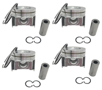 Chemise de cylindre diesel TOPS 1J751-02310, piston 1J774-21110, segment 1G772-21050 pour pièces de tracteur et d'excavatrice V3307