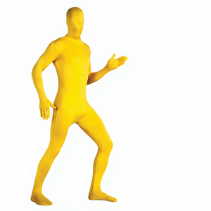 Disfraz de Halloween de color sólido para niños, traje de cuerpo completo de spandex Zentai, mono para cosplay, fiesta, juego de rol, disfraz - Product Image 6