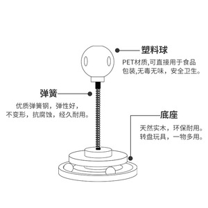 ของเล่นลูกบอลโรลี่โพลี่สำหรับแมว ยี่ห้อพอลแคท ของเล่นอัตโนมัติ ช่วยให้แมวเพลิน ทนทาน ของเล่นแบบมีปฏิสัมพันธ์สำหรับลูกแมวและแมวโต - Product Image 1