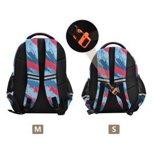 Colorful Stripe Design Wholesale Fashion <b>Waterproof</b> <b>Backpack</b> Unisex Large Capacity High Quality Low Price <b>Backpack</b> - Product Image 3