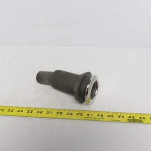 PLC 1-1/2" Thru <strong>Hull</strong> Scupper Drain 15. W/One Way Flap &amp;amp; Stainless Steel Ring Warranty Product - Product Image 1