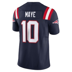 Camiseta de los Patriots de Nueva Inglaterra al por Mayor a Precio Económico # 0 # 10 # 8 # 12 Camisetas de Fútbol Bordadas, Jersey de Fútbol Americano Cosido - Product Image 4