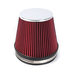 Filtre à air haute performance pour voiture, diamètre 152 mm, rouge, pour mise à niveau automobile - Product Image 2