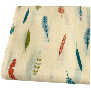 Coloré garçon fille bébé bio <span class=keywords><strong>mousseline</strong></span> tissu super doux <span class=keywords><strong>coton</strong></span> couvertures de langes - Product Image 6