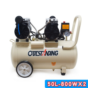 Petite pompe à air silencieuse sans huile à piston oscillant, très portable, 3,2 kW, 120 L, faible bruit, mobile, pour souffler la poussière - Product Image 5