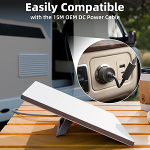 Adaptateur de <span class=keywords><strong>chargeur</strong></span> de voiture 12V robuste avec convertisseur élévateur 30V 2A sortie câble d'extension cc pour Starlink Mini alimentation pour RV - Product Image 3