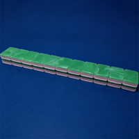 Mahjong authentique américain de luxe, 160 tuiles, moderne, portable, de haute qualité, écologique, résistant à l'eau, durable, en acrylique, 4 couches