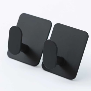 <b>Heavy</b> <b>Duty</b> Adhesive Towel Hooks Stick Towel Hanger Wall Holder Waterproof Stainless Steel Self-adhesive Modern Multi-functional - Product Image 1