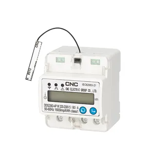 Compteur d'énergie monophasé rs485 din rail kwh wifi