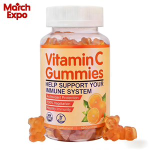 Complément alimentaire OEM Orange Healthcare pour le soin de la peau, blanchiment et éclaircissement de la peau, vitamine <span class=keywords><strong>C</strong></span> sous forme de gommes - Product Image 2