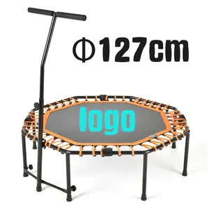 Trampoline intérieur extérieur Jumping Fitness Trampolines hexagonaux élastiques pour enfants adultes