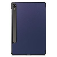 Étui intelligent pour tablette, housse de protection pour Samsung Galaxy Tab A9 Plus 11 pouces, cuir de luxe magnétique en PU
