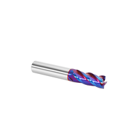 Fraise à moudre CNC ODM OEM personnalisable en acier HRC65 haute dureté avec revêtement pour acier de moulage