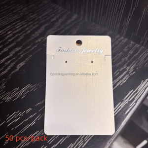 Cartoncini per <span class=keywords><strong>Gioielli</strong></span> 6x9 cm con Superficie Texturizzata, per Collane e Orecchini, Personalizzabili con Logo, Vendita all'Ingrosso - Product Image 6