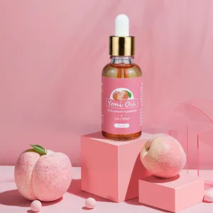 Minyak Vagina Peach Yoni, 100% Bahan Alami 9 Rasa