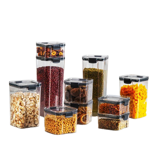 Hot Selling Kitchen Sealed Storage Tank PP <b>Plastic</b> Rectangle Multifunction Home Organization Storage <b>Boxes</b> & Bins - Product Image 2