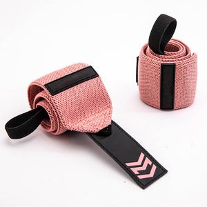 Grande élasticité étendue épaissie Powerflifting Heavy Duty <span class=keywords><strong>Force</strong></span> Logo personnalisé Coton <span class=keywords><strong>Gym</strong></span> Poignets Haltérophilie - Product Image 3